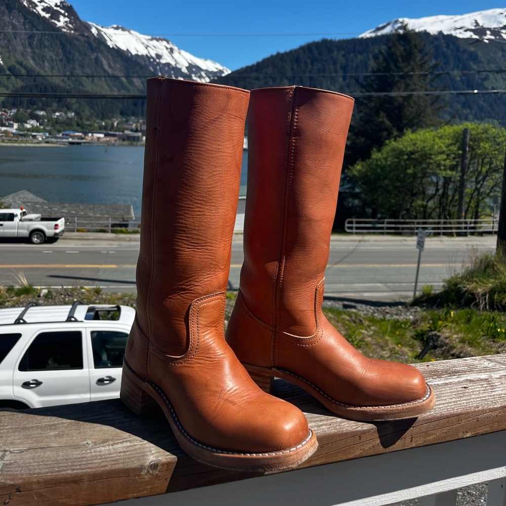 FRYE CAMPUS BOOTS 14L